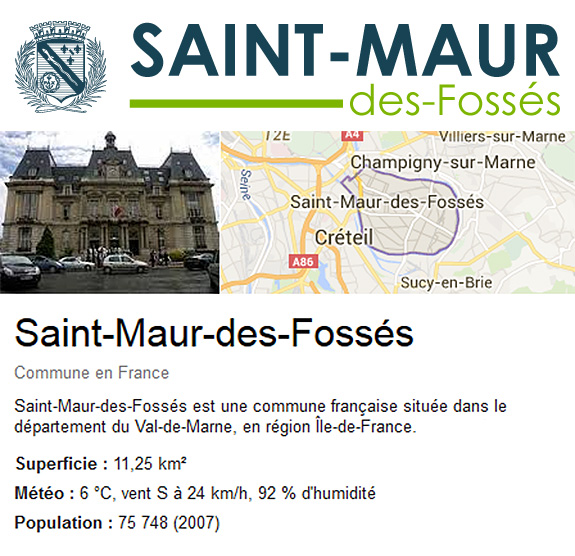 St Maur des Fossés